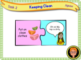 Keeping clean - KS1 - Year 1