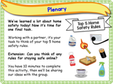 Safety in the Home KS1/Year 2