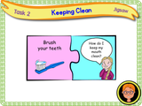 Keeping clean - KS1 - Year 1