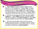 Carbon Footprints