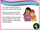 New! Personal Space - EYFS/Reception