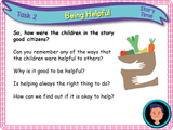 Being Helpful - KS1 - Year 1