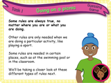All About Rules - KS1 - Year 1
