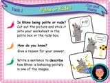 Polite words - KS1 - Year 1