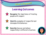 What is Respect? - KS1 - Year 1