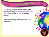 Welcoming Everyone (Diversity / Inclusion) - KS1 - Year 1