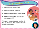 People who care for me KS1/Year 1