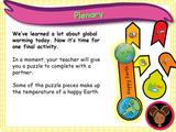 Climate change / global warming - KS1 - Year 1
