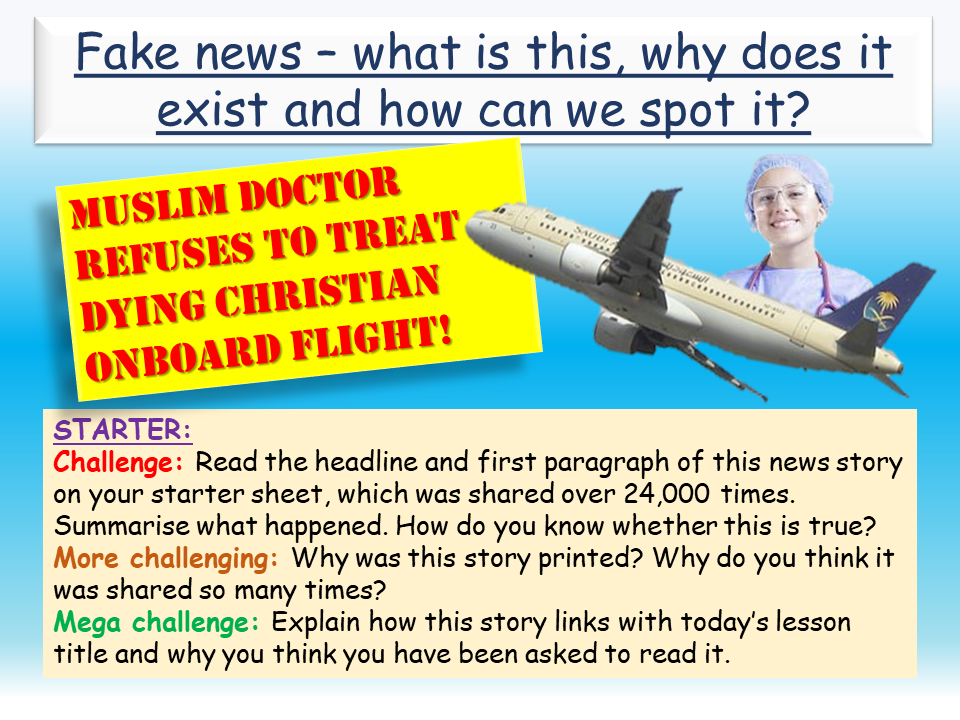 Fake News Lesson
