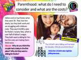 Parenting Costs and Considerations PSHE Lesson