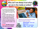 Media Literacy PSHE Lesson