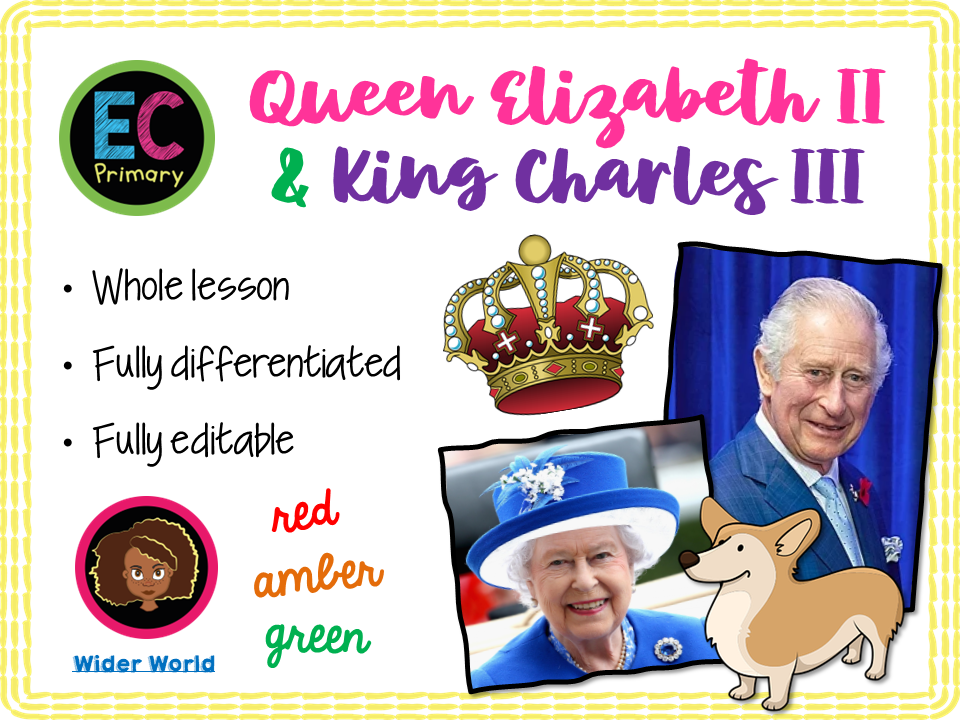 Queen Elizabeth II and King Charles III