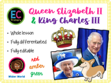 Queen Elizabeth II and King Charles III