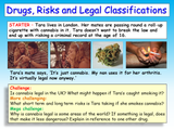 Drugs, law, risk and legal classifications PSHE