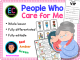 People who care for me KS1/Year 1