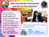 Protected Characteristics and The Equality Act 2010
