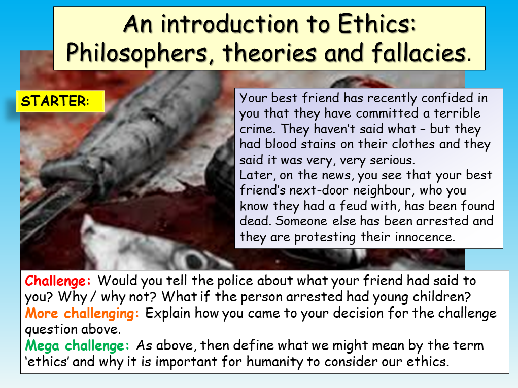 Introduction to Ethics