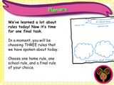 All About Rules - KS1 - Year 1