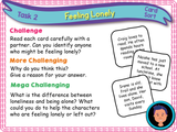 Feeling Lonely KS1/Year 2