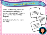 Secrets and surprises KS1/Year 2