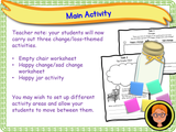 Feelings, Change, and Loss - KS1 - Year 1