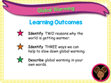 Climate change / global warming - KS1 - Year 1