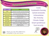 Climate change, Sustainability and Food Security