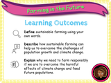 Climate change, Sustainability and Food Security