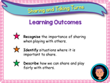 Sharing and Taking Turns - KS1 - Year 1