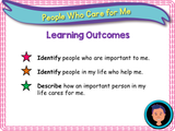 People who care for me KS1/Year 1