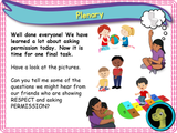 New! Asking Permission - EYFS/Reception