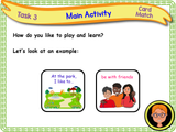 How We Play and Learn - KS1 - Year 1