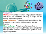 Religion and IVF Lesson