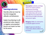 Misogyny, the Manosphere, Incels and Andrew Tate PSHE Lesson