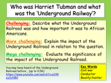 Black History - Harriet Tubman and the Underground Railroad