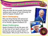 Queen Elizabeth II and King Charles III