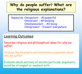 Suffering -  RE / Philosophy - Problem of Evil