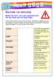 Racism + Black Lives Matter PSHE Workbook