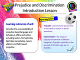 Prejudice and Discrimination Introduction Lesson