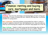 Finance - buying or renting?