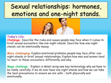 Sex, Relationships, Emotions and Hormones