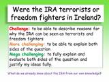 IRA - Terrorists or Freedom Fighters?