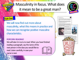 Celebrating Masculinity PSHE Lesson