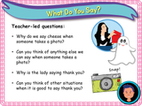 Polite words - KS1 - Year 1