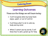 New! Calming Down - EYFS/Reception