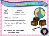 Secrets and surprises KS1/Year 2