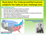 Black History - Harriet Tubman and the Underground Railroad