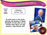 Queen Elizabeth II and King Charles III