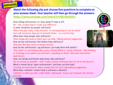 Self-Harm PSHE Lesson
