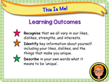 This Is Me - KS1 - Year 1